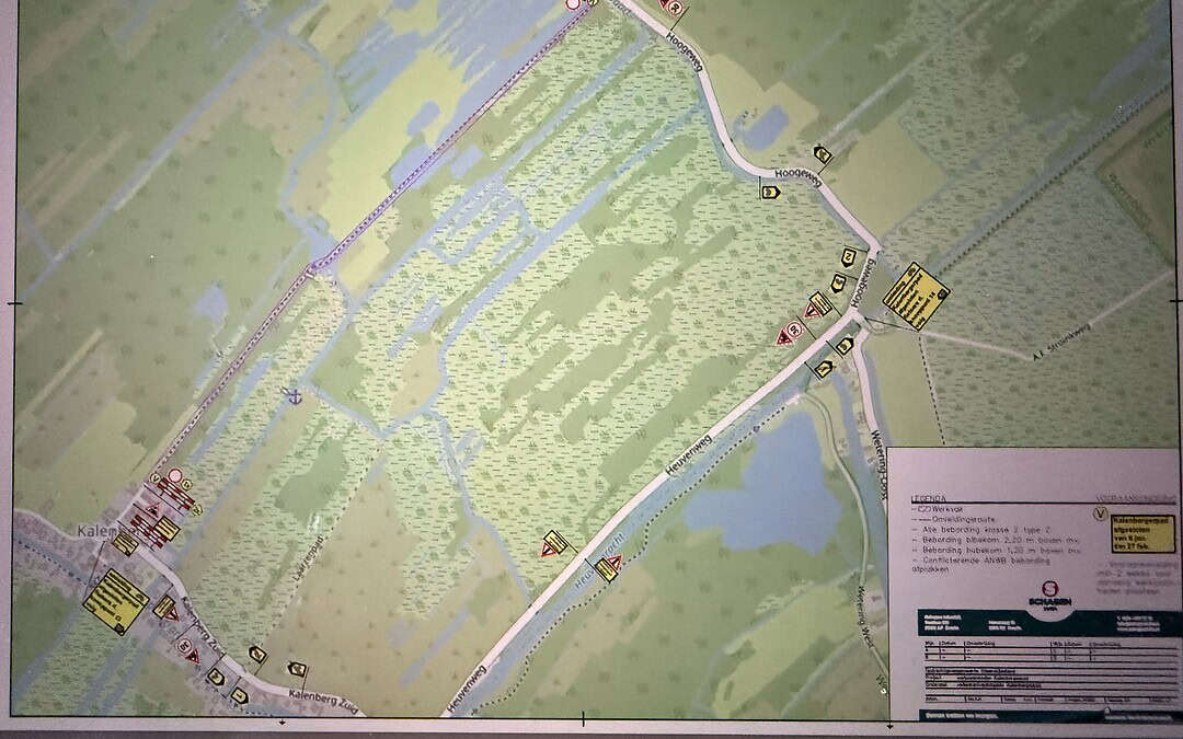 Start werkzaamheden Kalenbergerpad